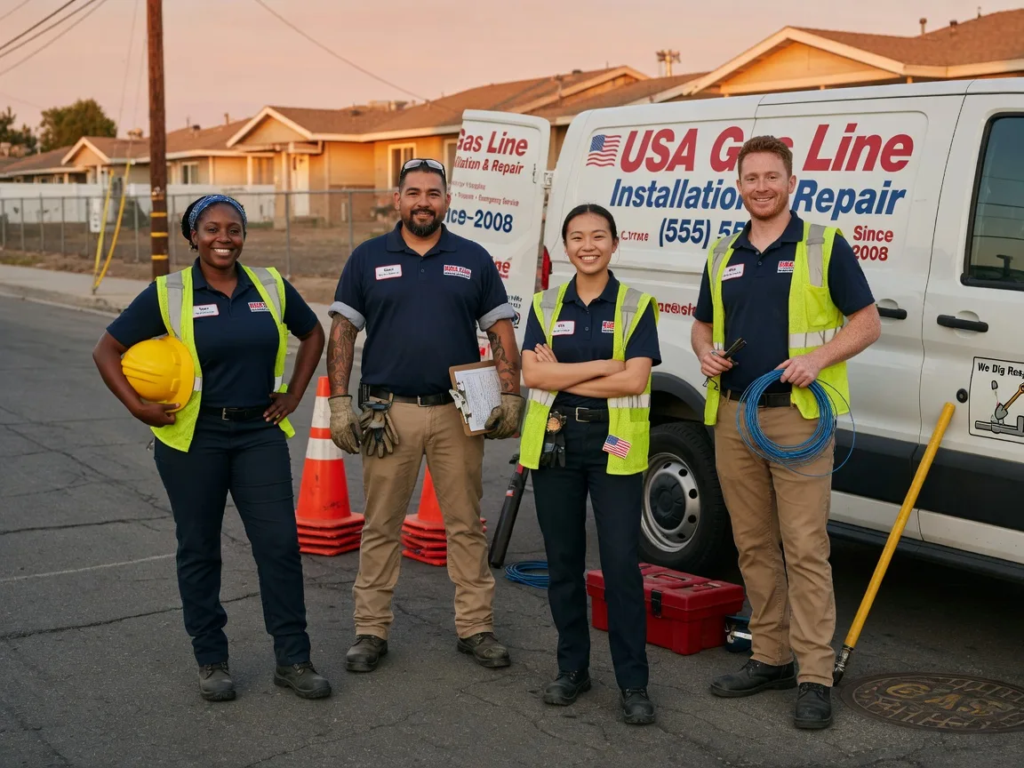 Gas Line Installation company in Howells, NE